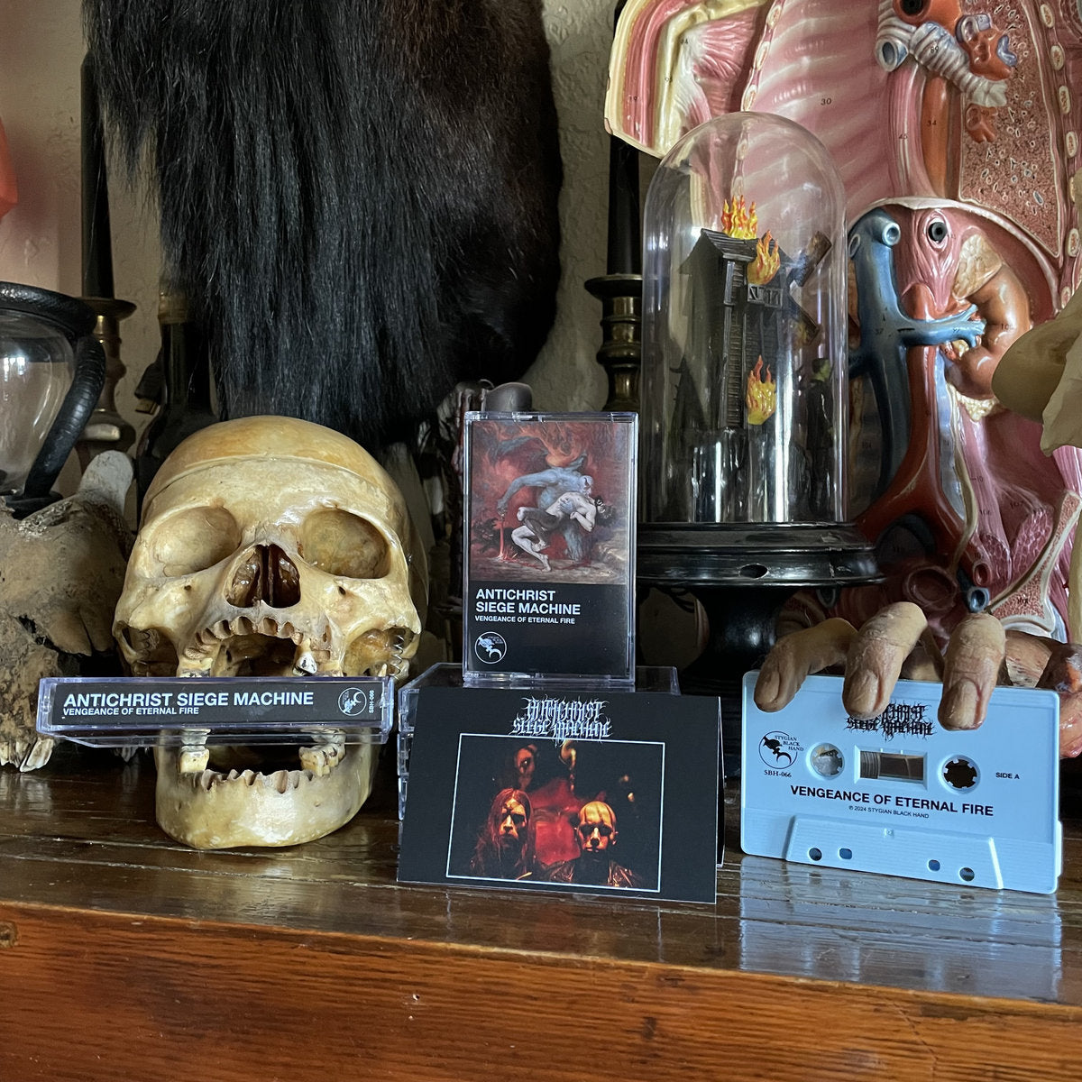 Antichrist Siege Machine - Vengeance of Eternal Fire cassette tape