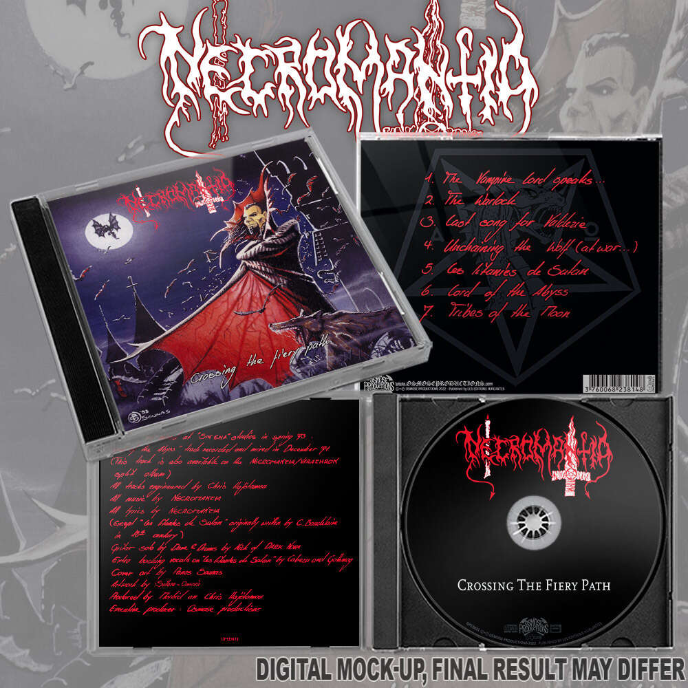 Necromantia - Crossing the Fiery Path CD