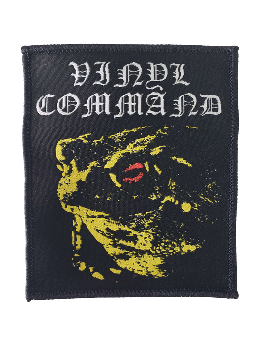 Vinyl Command - Yellow Toad woven patch
