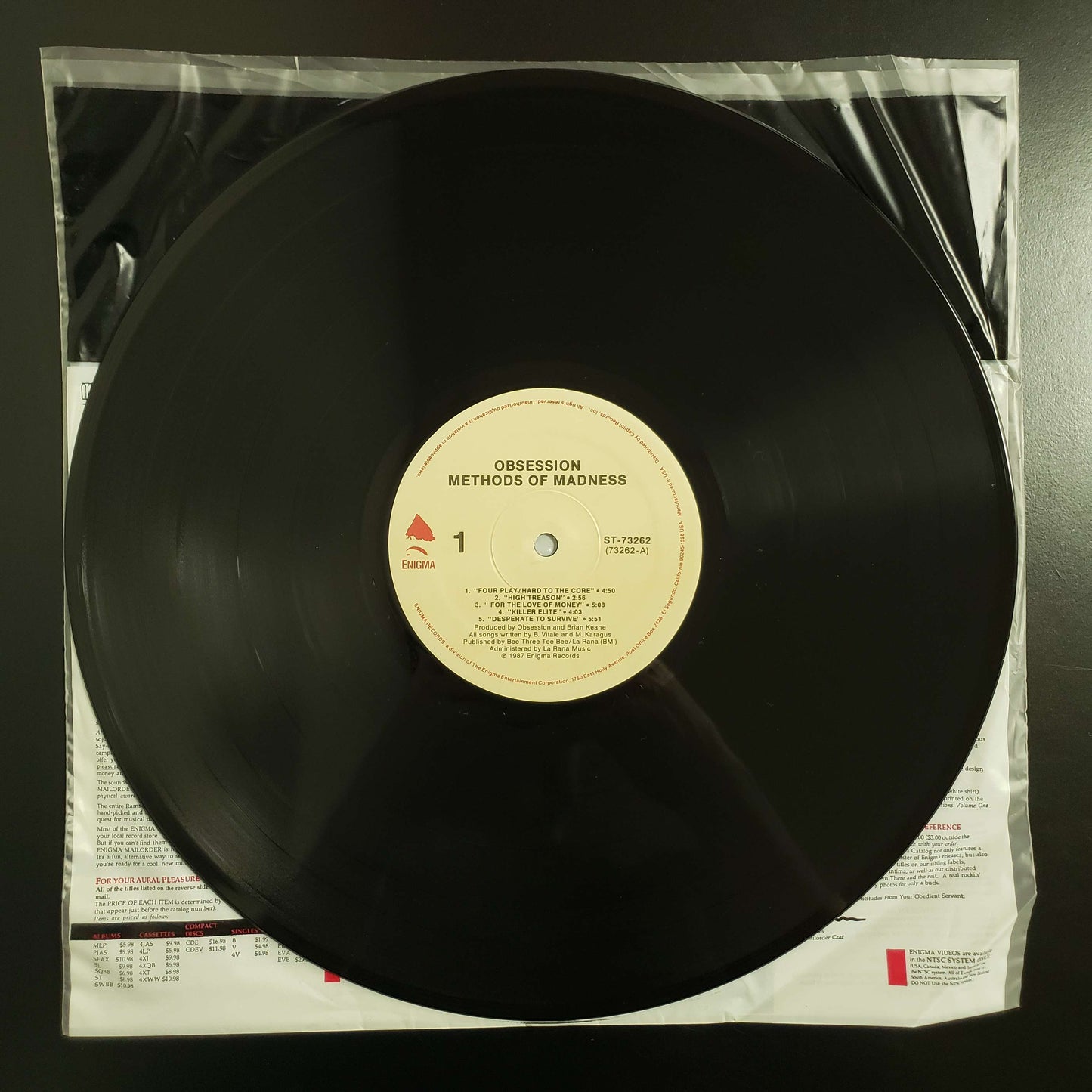 Obsession - Methods of Madness original LP (used)