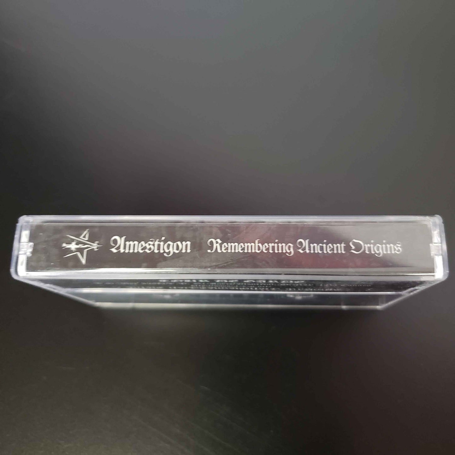 Amestigon - Remembering Ancient Origins cassette tape (used)