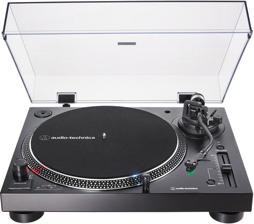 Audio-Technica AT-LP120XUSB-BK USB Turntable - Direct Drive - Fully Manual - USB (Black)