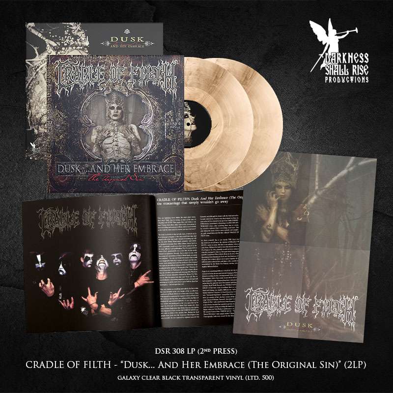 Cradle of Filth – Dusk and Her Embrace (The Original Sin) double LP (2nd pressing)