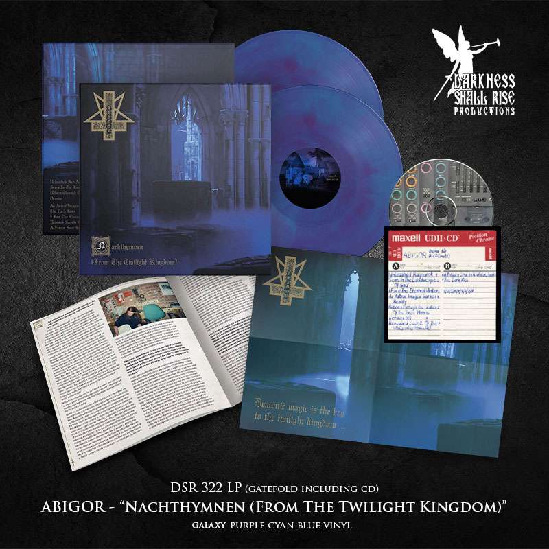 Abigor - Nachthymnen (From The Twilight Kingdom) LP