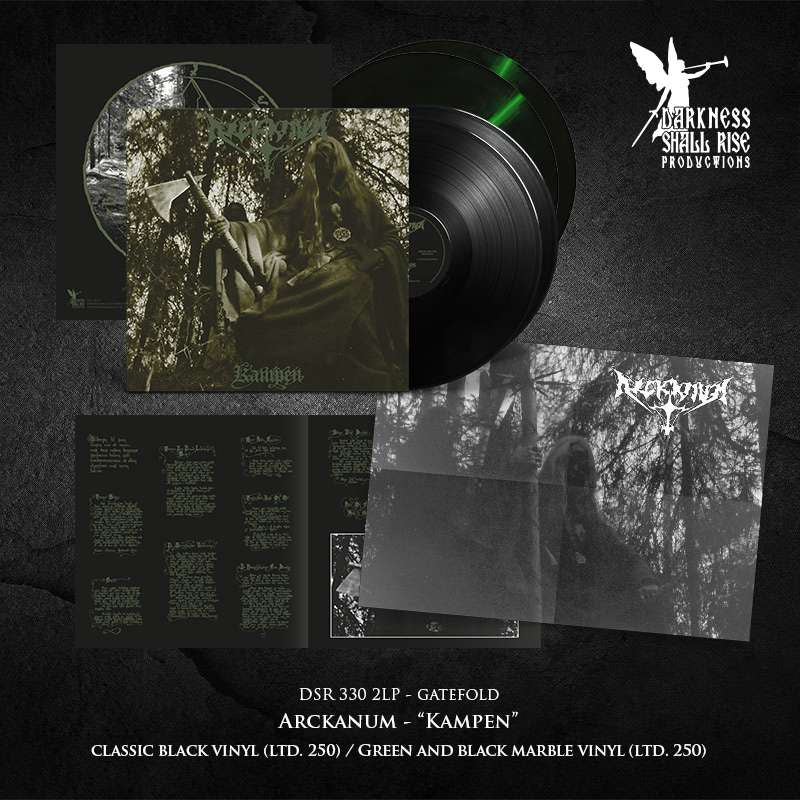 !!!PRE-ORDER: SHIP DATE NOVEMBER!!! Arckanum - Kampen double LP