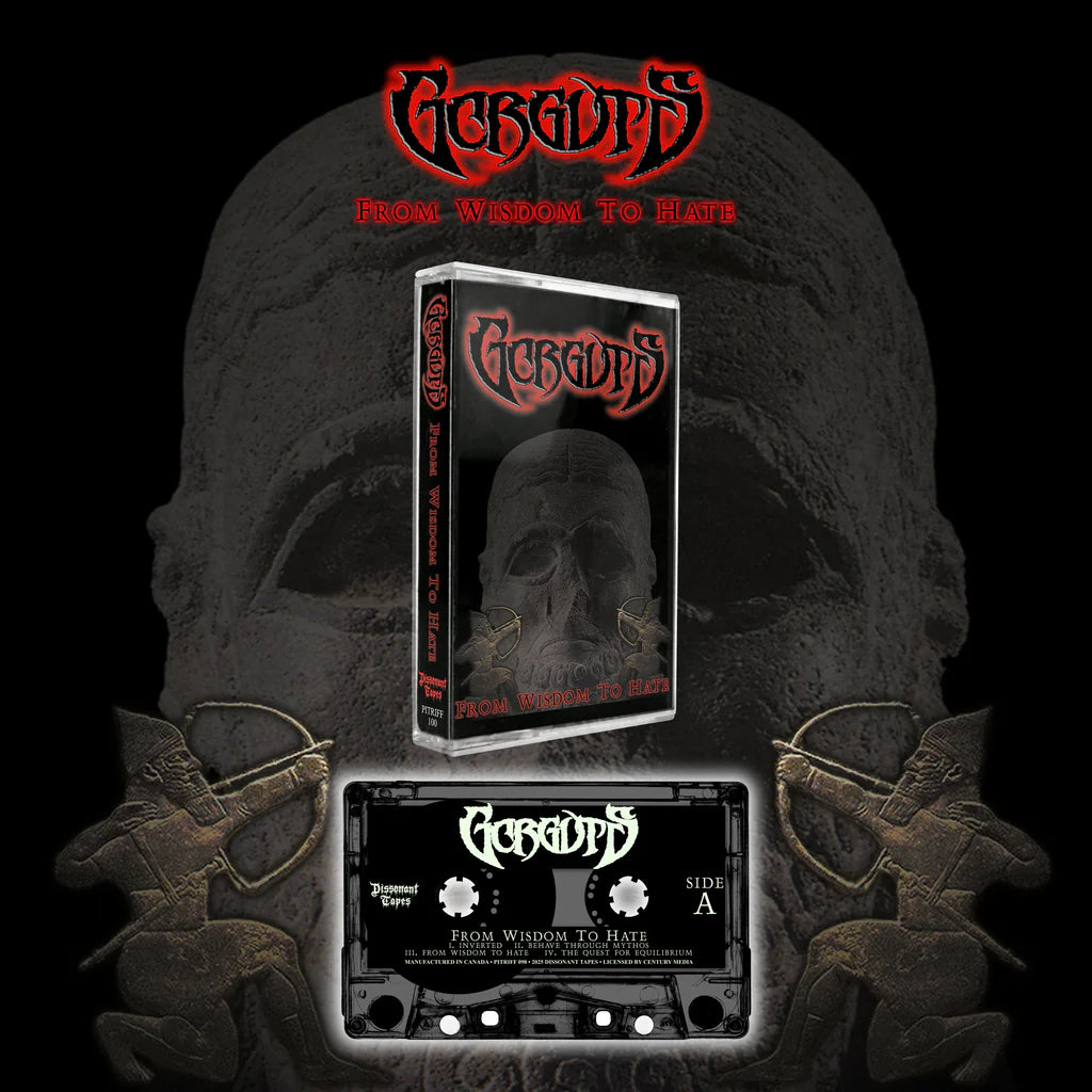Gorguts - From Wisdom to Hate cassette tape