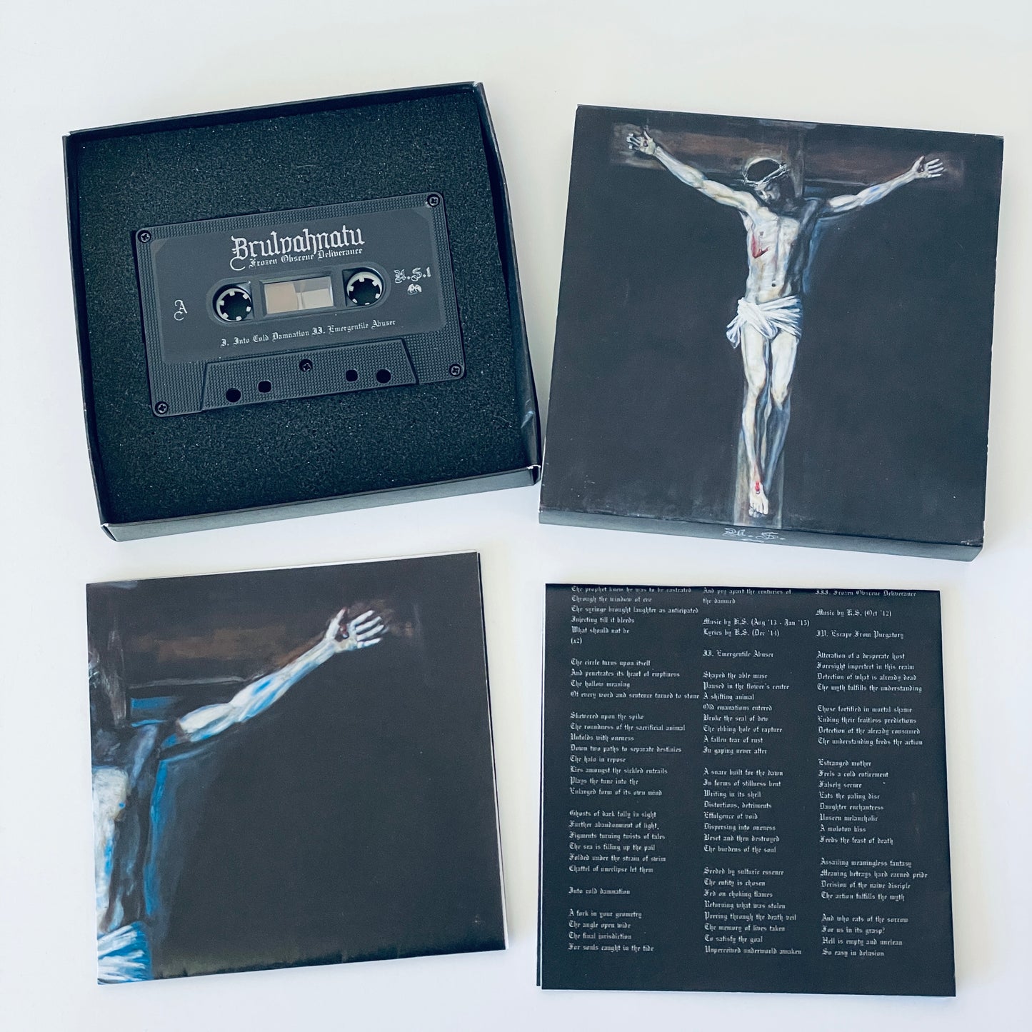 Brulvahnatu – Frozen Obscene Deliverance cassette tape (used)