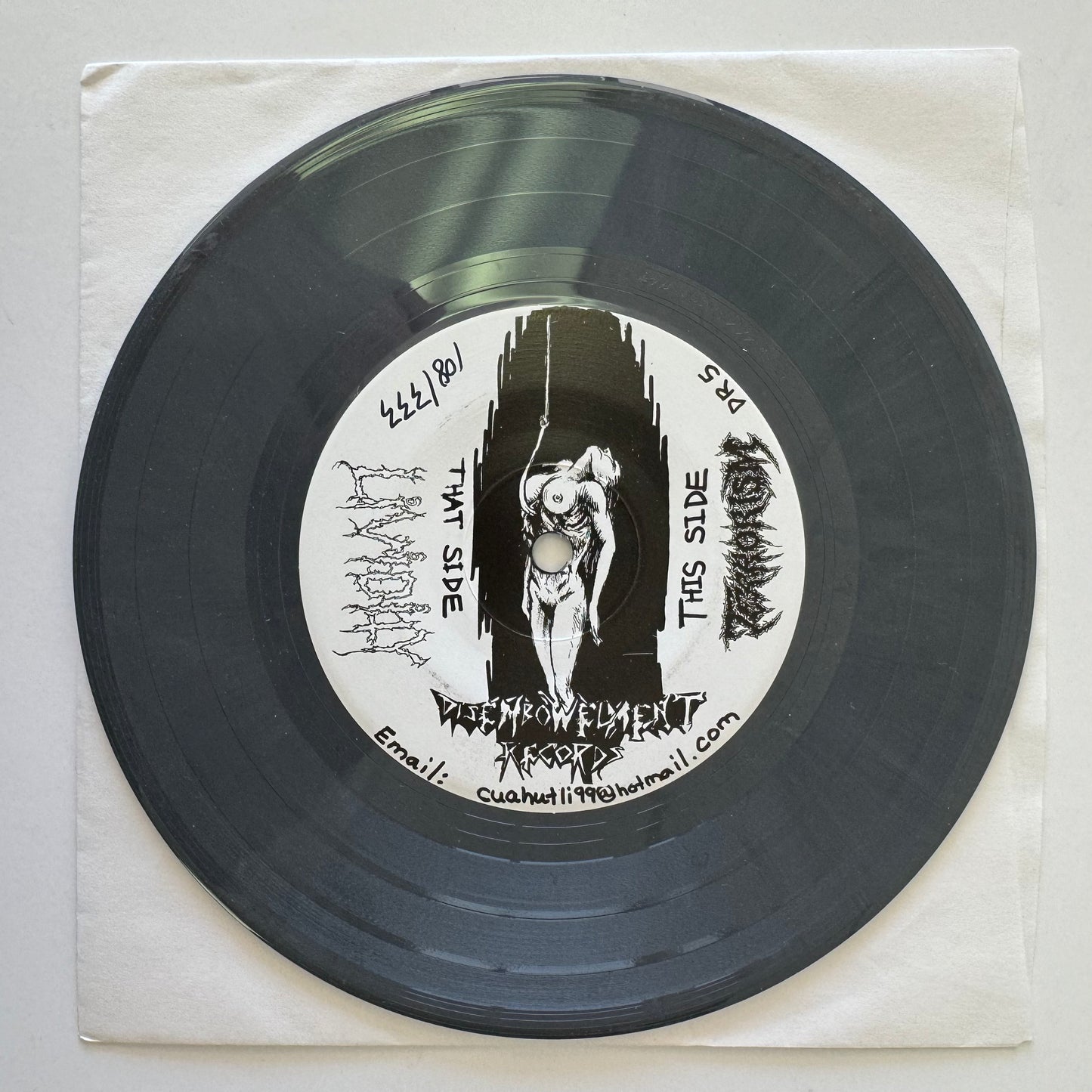 Lividity / Terrorism - split 7" EP