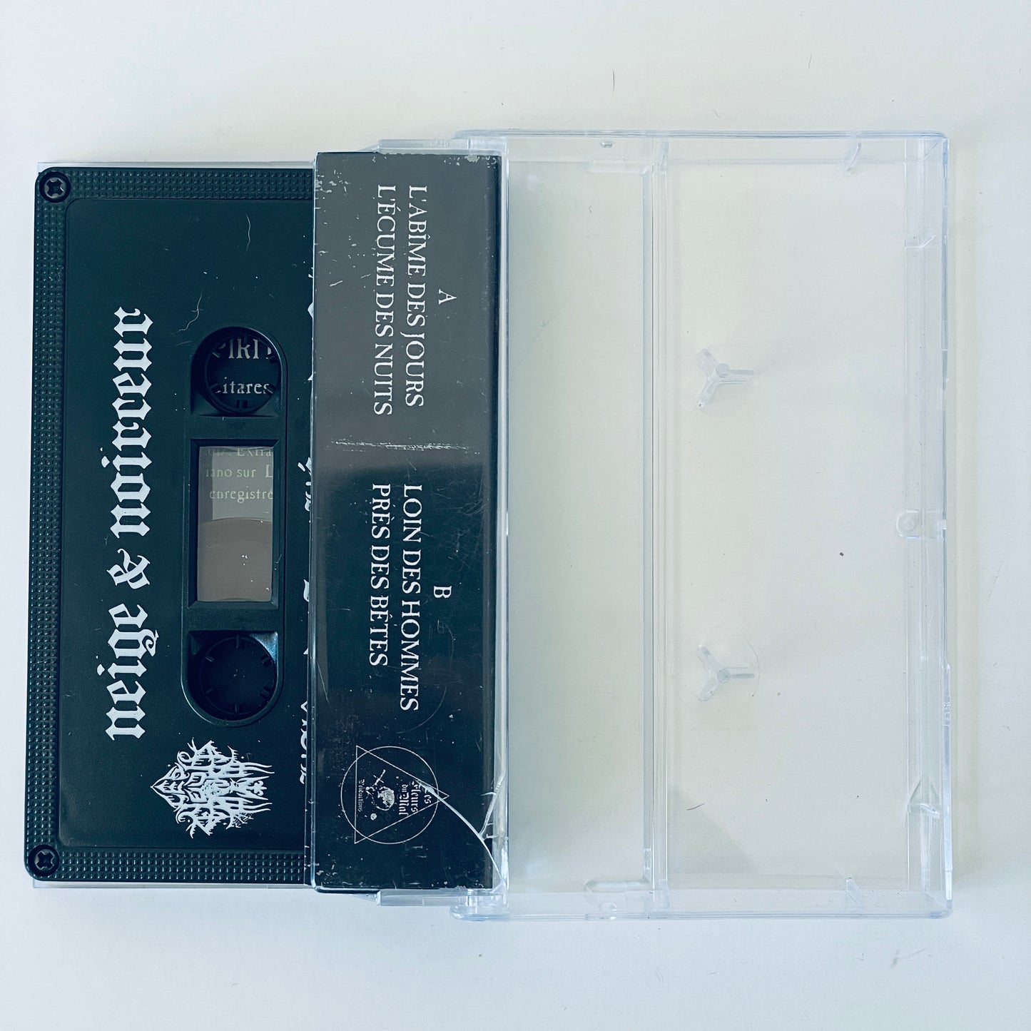 Neige & Noirceur – L'abîme Des Jours, L'écume Des Nuits cassette tape (used)