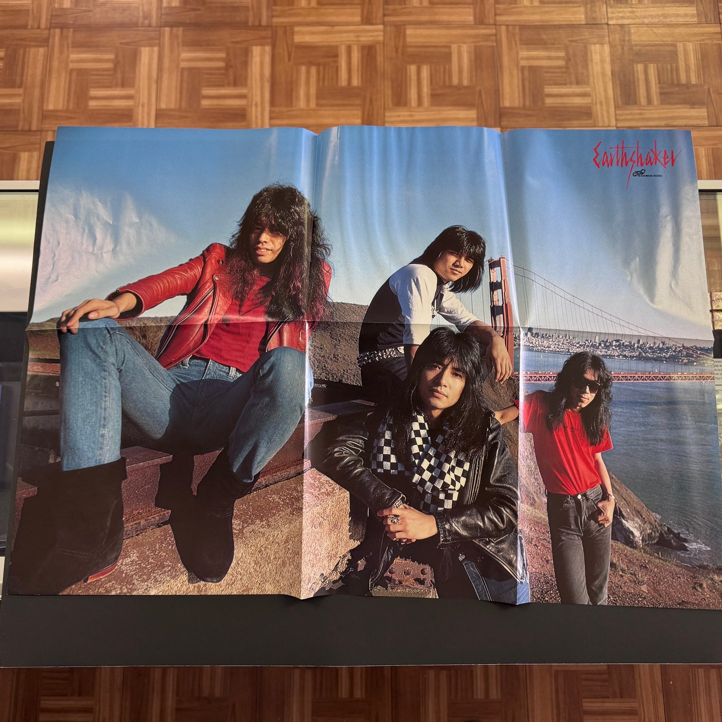 Earthshaker - Fugitive orignal LP - Japanese pressing with obi (used)