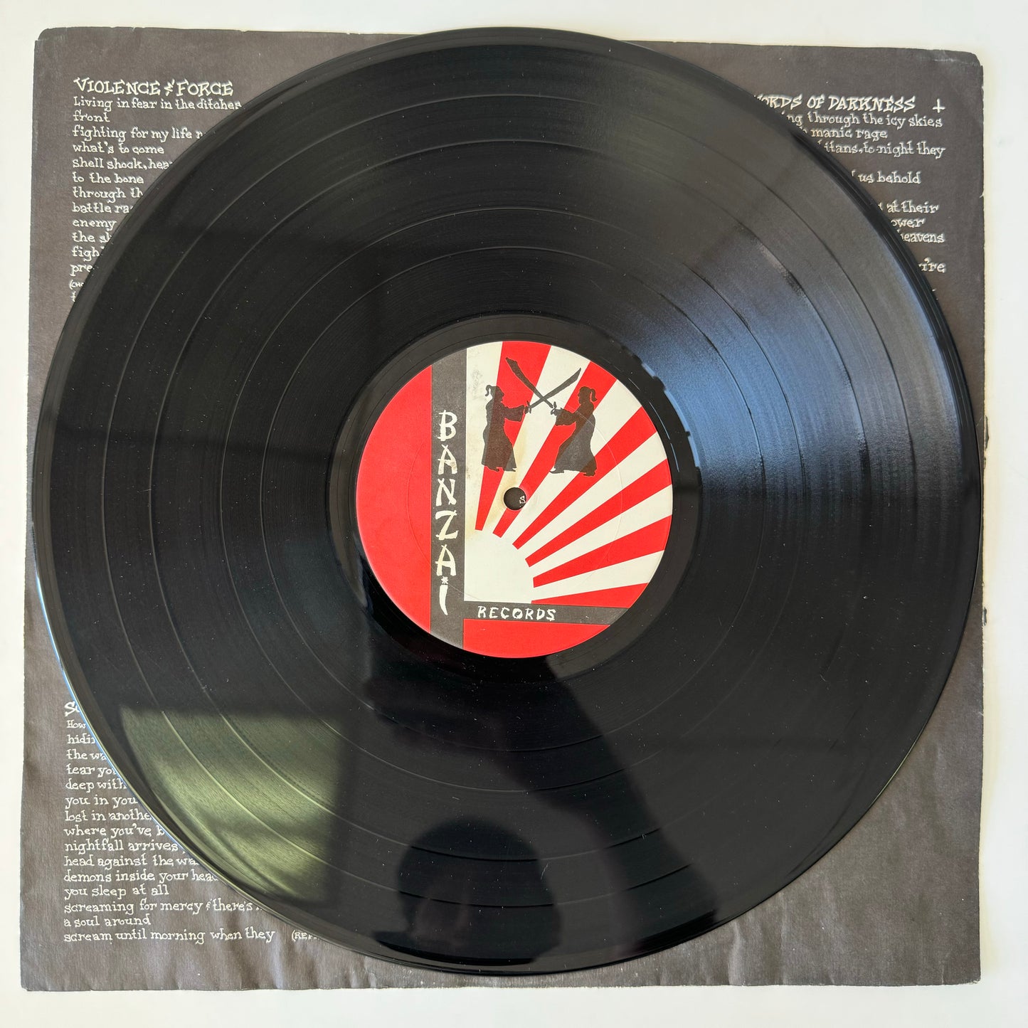 Exciter - Violence and Force original LP (used)