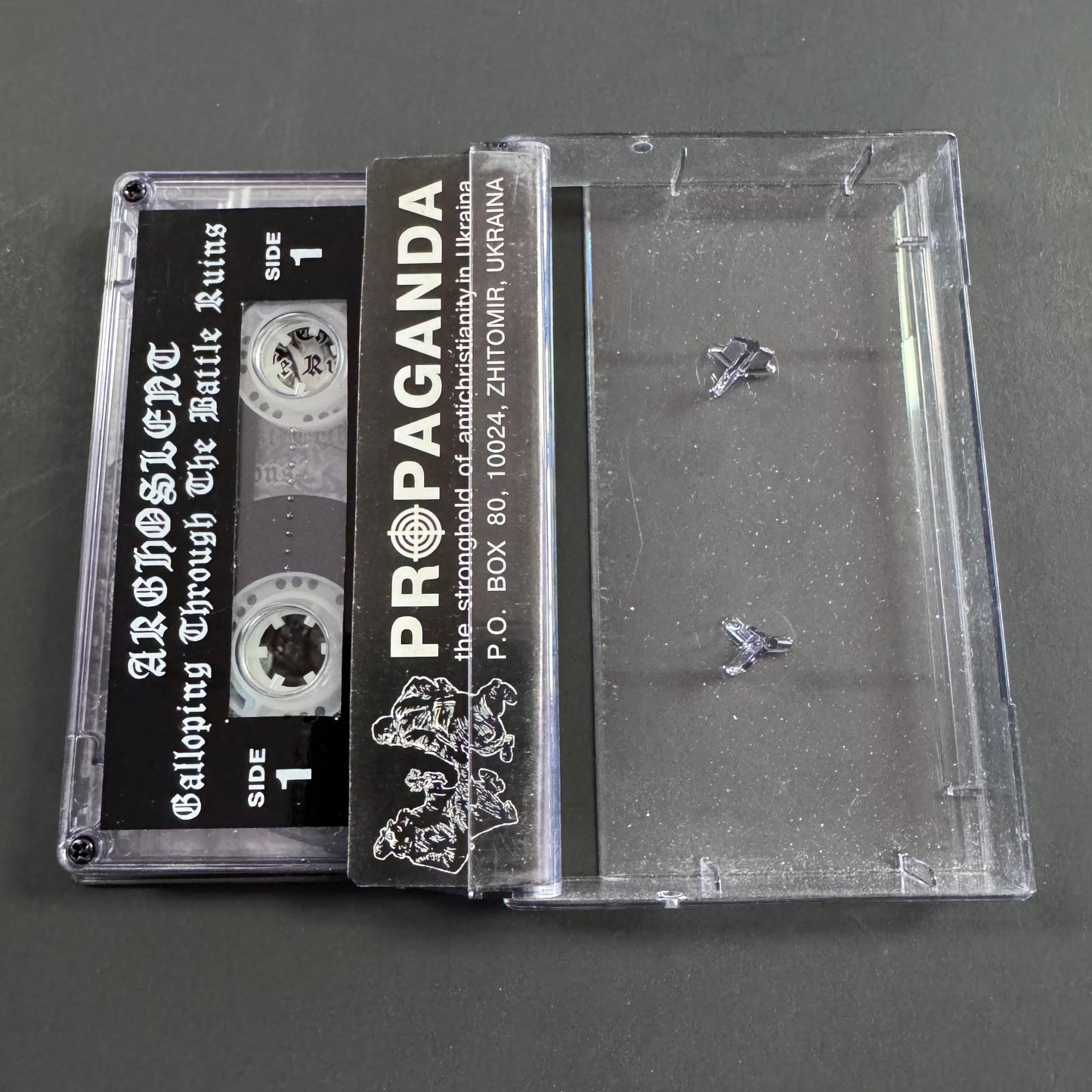 Arghoslent - Galloping Through The Battle Ruins cassette tape (used)
