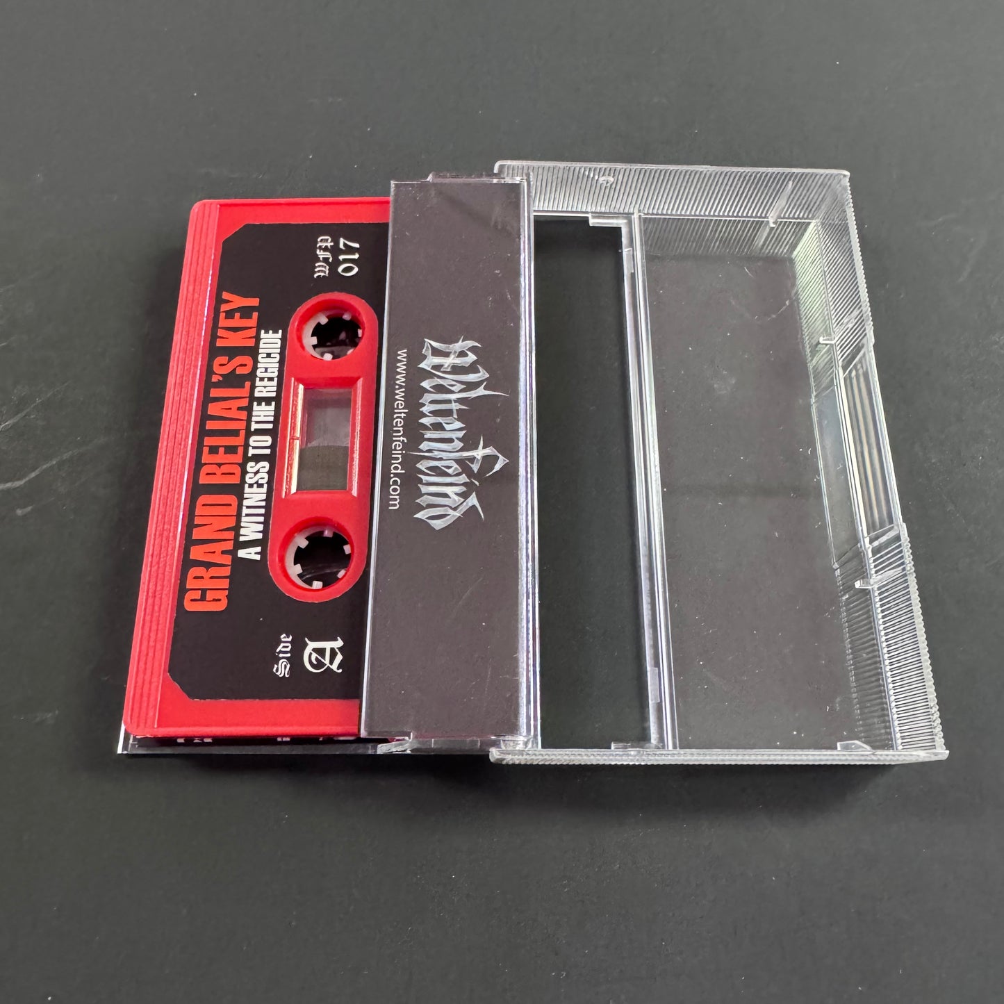 Grand Belial's Key - A Witness to the Regicide cassette tape (used)