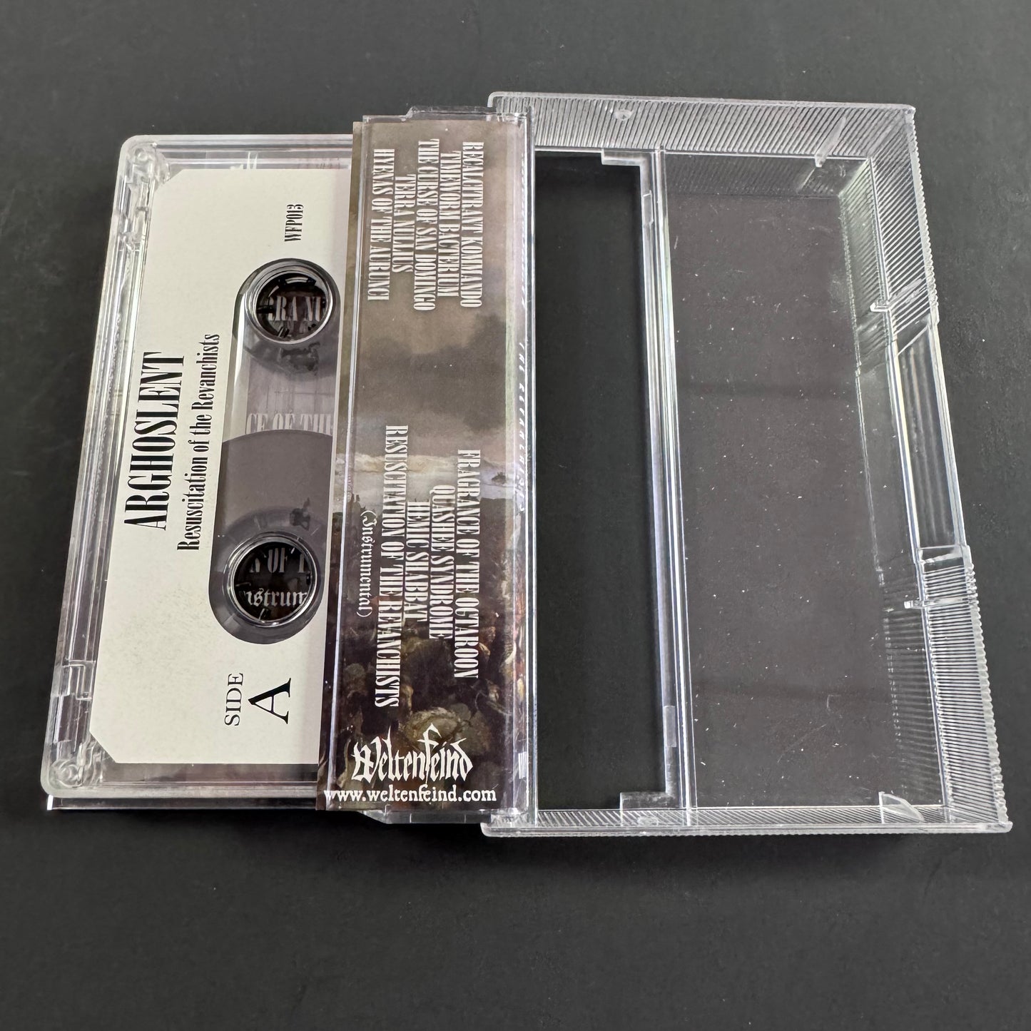 Arghoslent - Resuscitation of the Revanchists cassette tape (used)