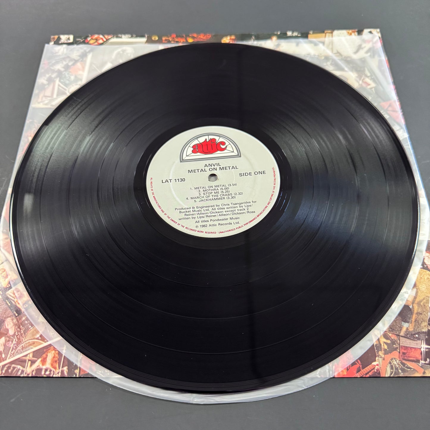 Anvil - Metal on Metal original LP - Canadian pressing (used)