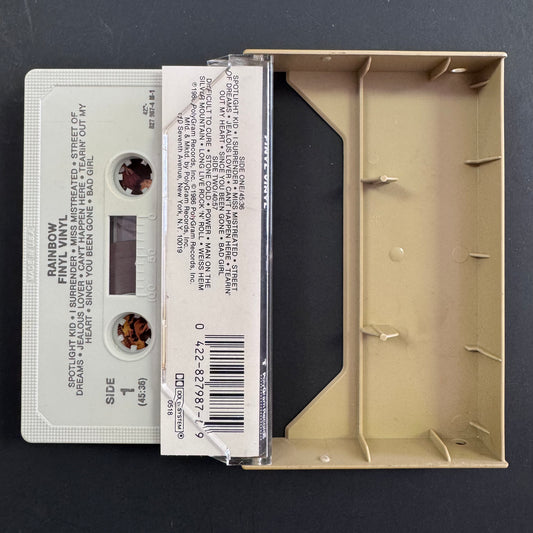Rainbow - Finyl Vinyl original cassette tape (used)