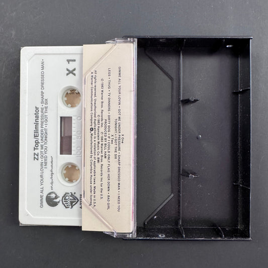 ZZ Top - Eliminator original cassette tape (used)