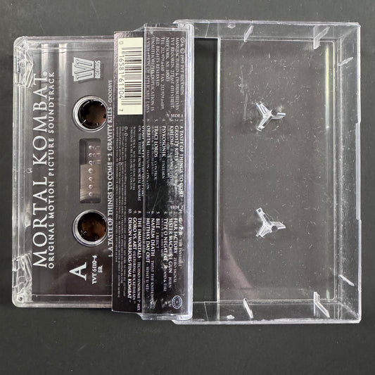 Various Artists - Mortal Kombat (Original Motion Picture Soundtrack) original cassette tape (used)