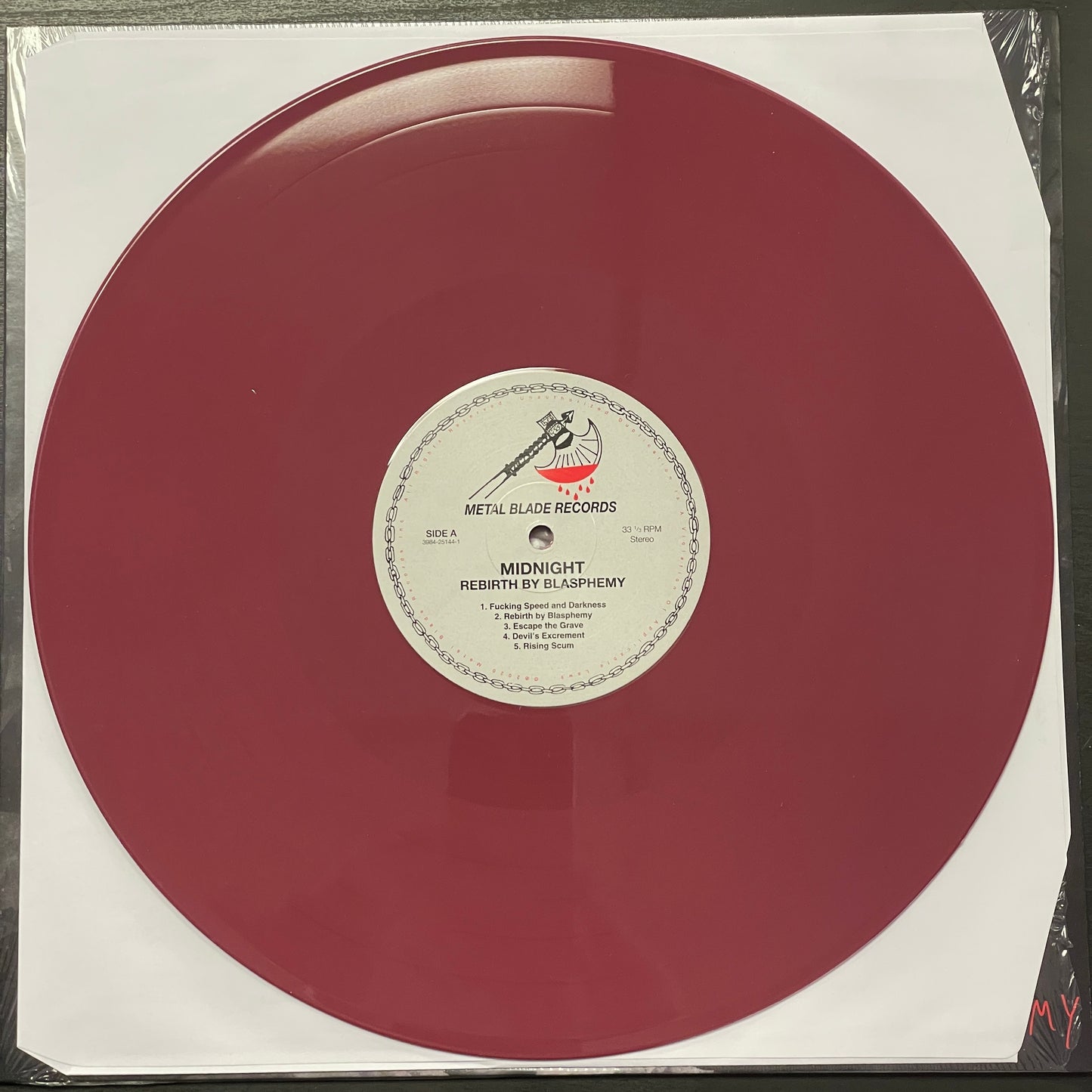 Midnight - Rebirth by Blasphemy LP (used)