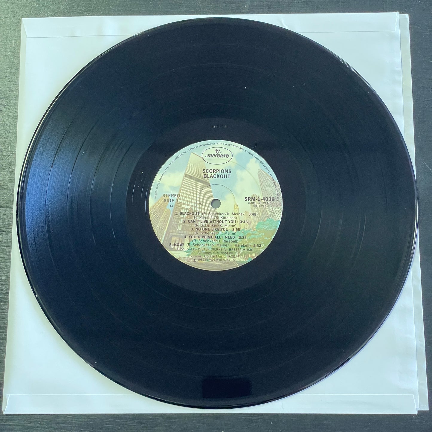 Scorpions - Blackout original LP (used)