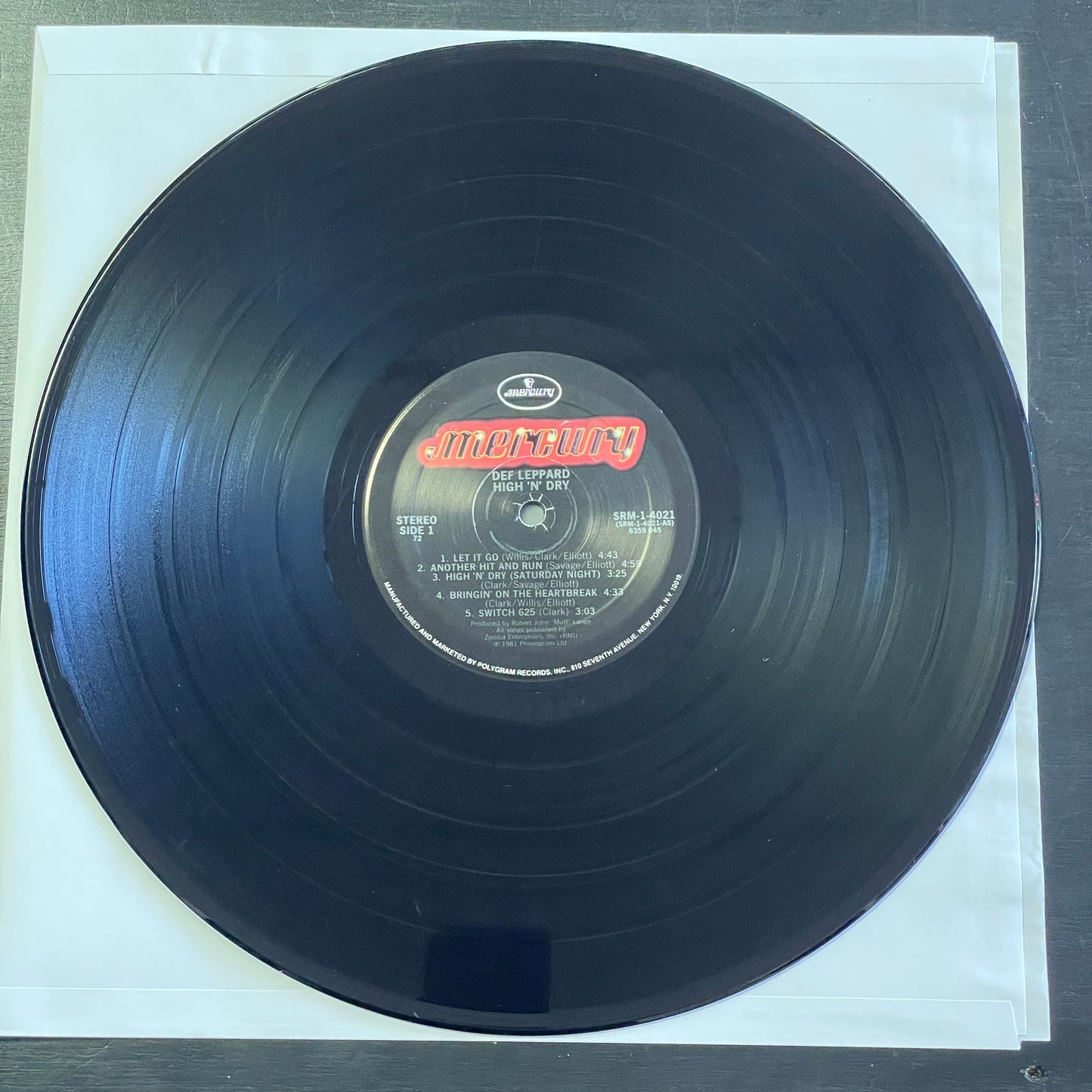 Def Leppard - High 'N' Dry original LP (used)