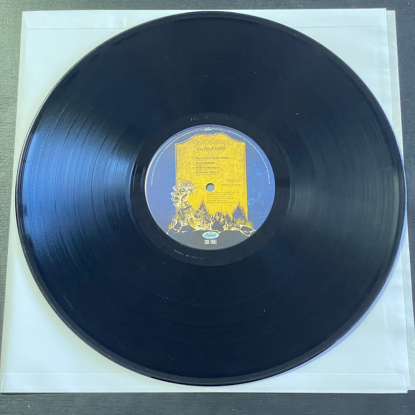 Iron Maiden - Live After Death original double LP (used)