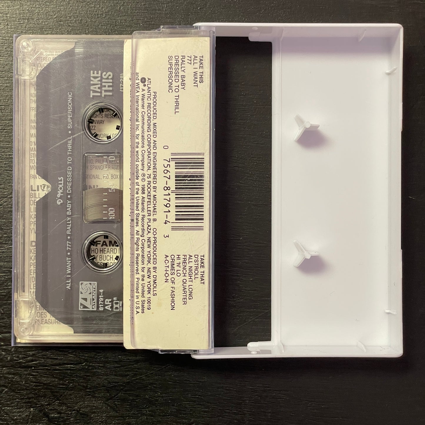 D' Molls – D' Molls original cassette tape (used)
