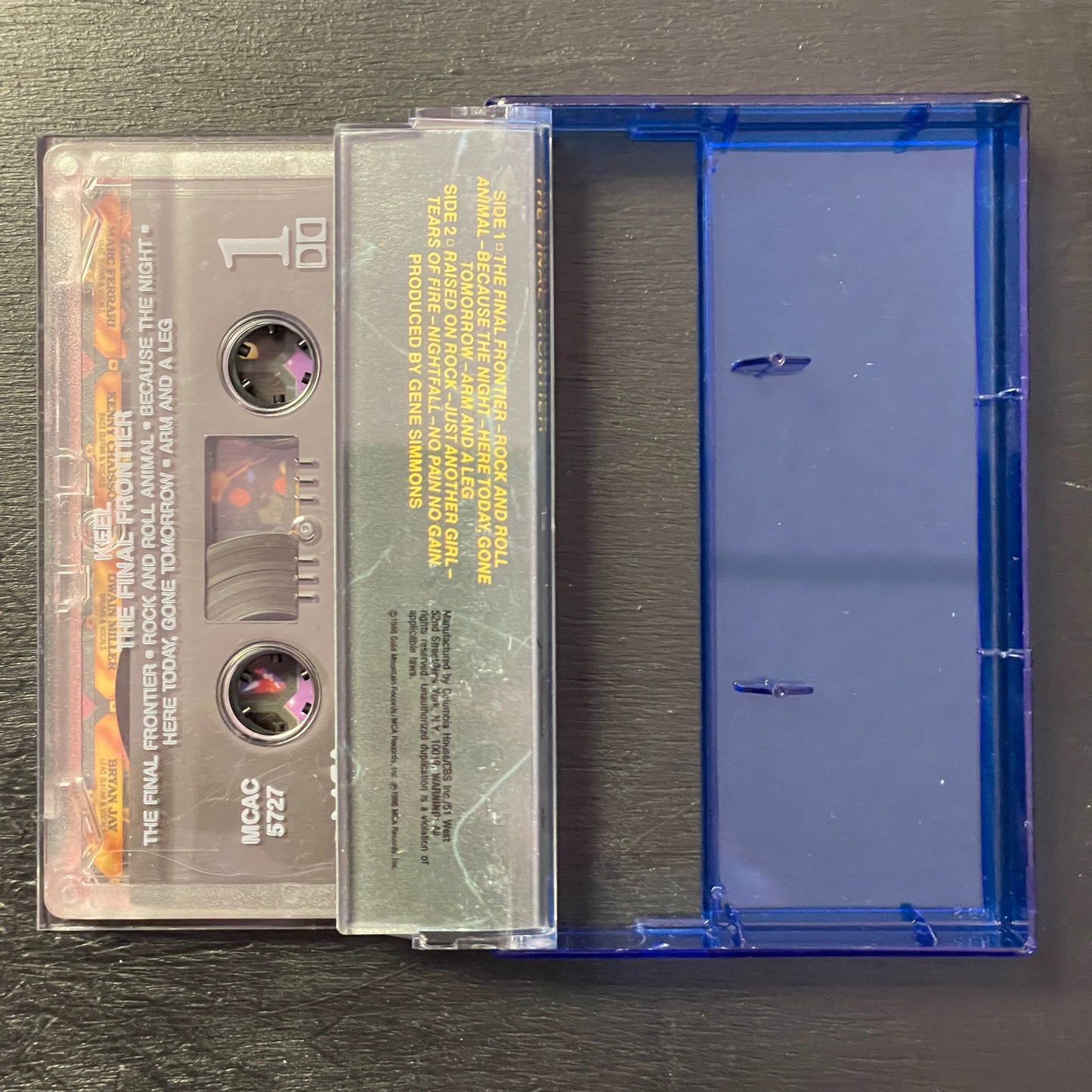 Keel – The Final Frontier original cassette tape (used)
