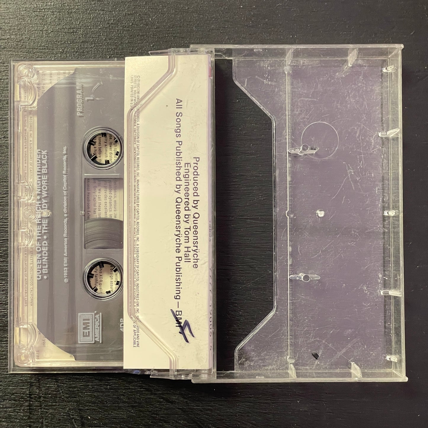 Queensrÿche – Queensrÿche original cassette tape (used)