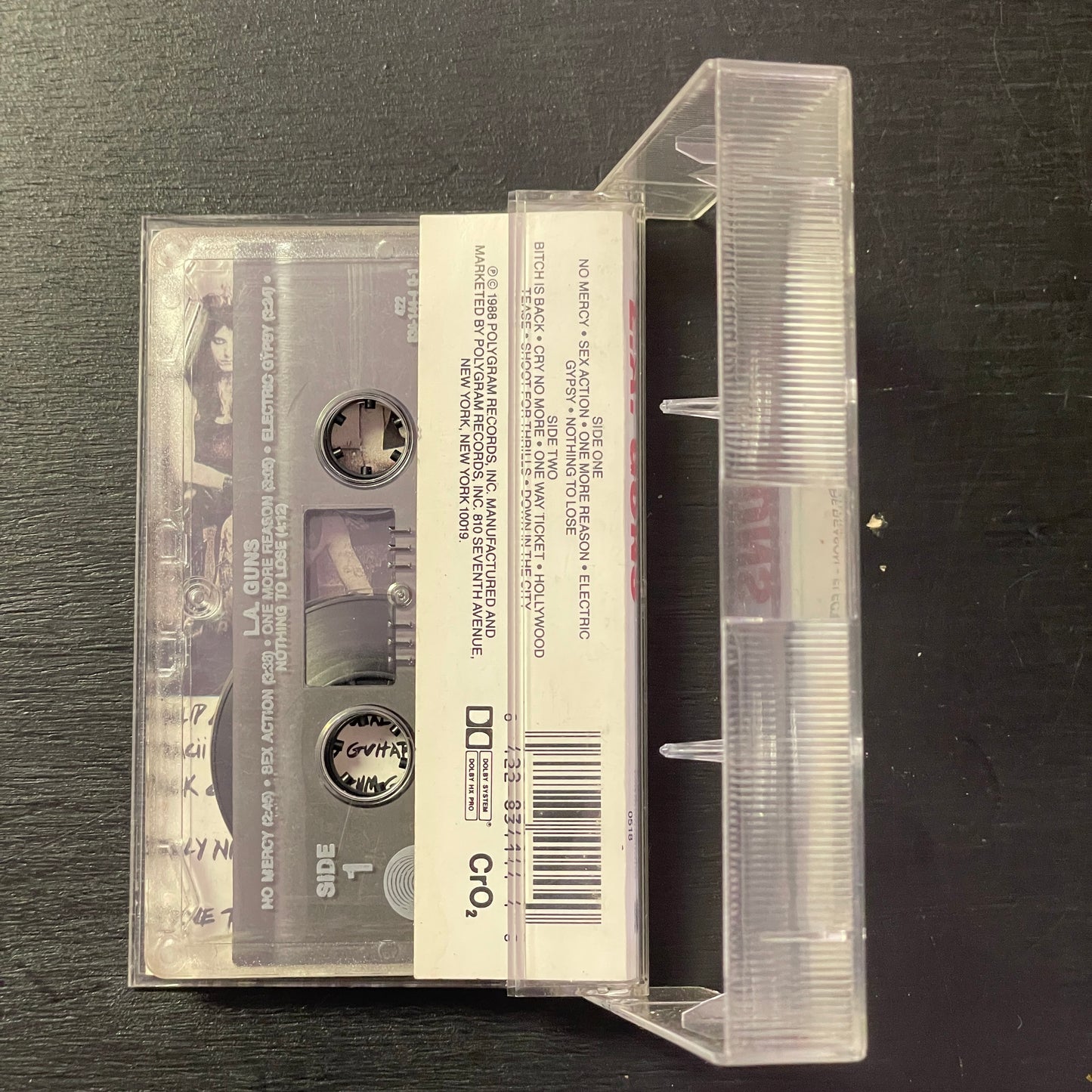 L.A. Guns – L.A. Guns original cassette tape (used)