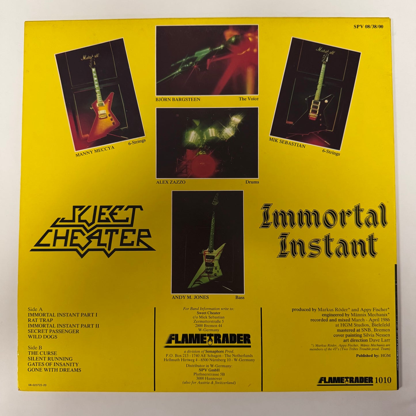Sweet Cheater - Immortal Instant original LP (used)