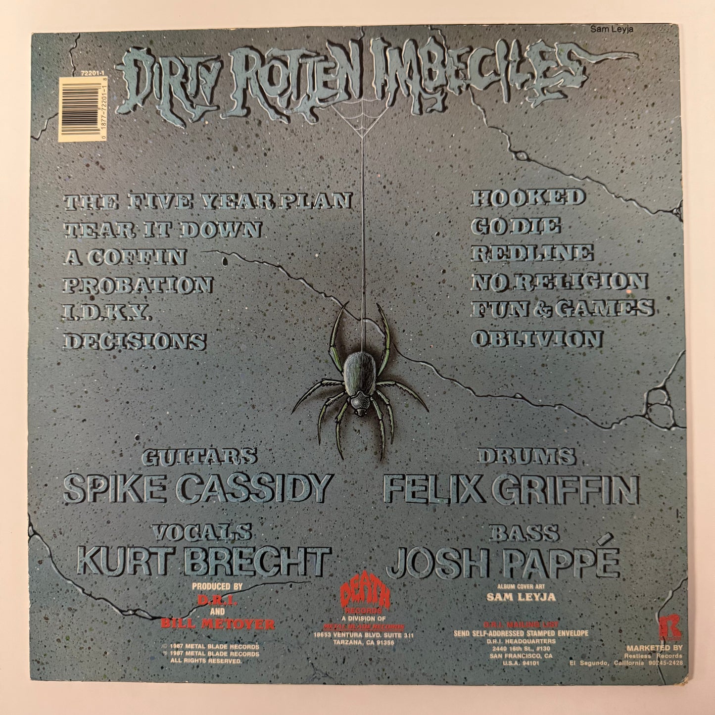 D.R.I. - Crossover original LP (used)