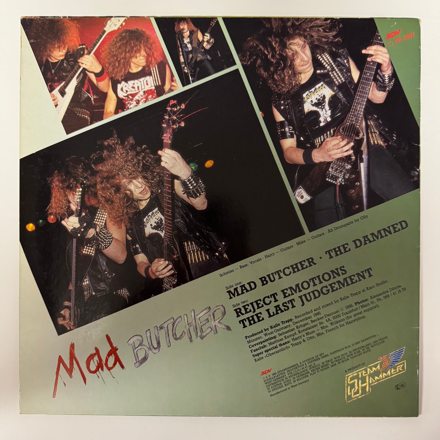 Destruction - Mad Butcher original MLP (used)