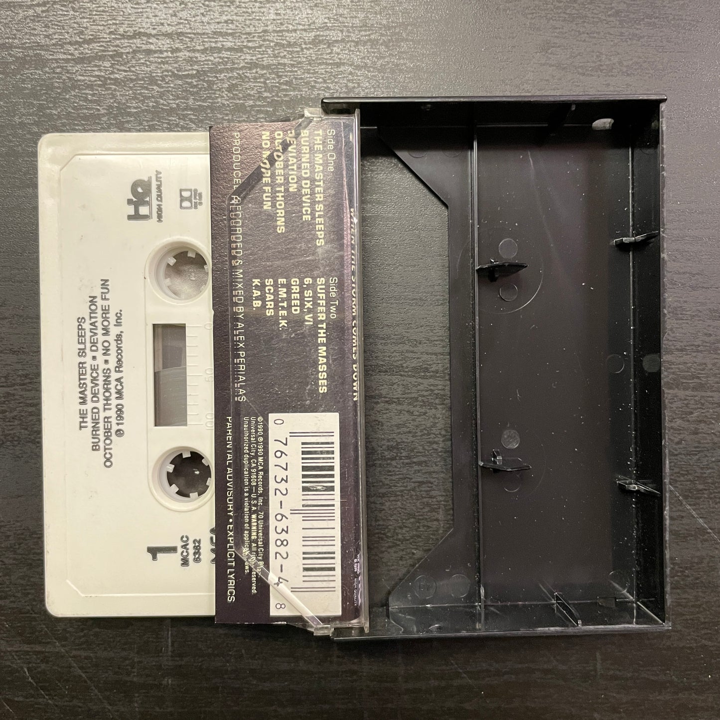 Flotsam And Jetsam – When The Storm Comes Down original cassette tape (used)