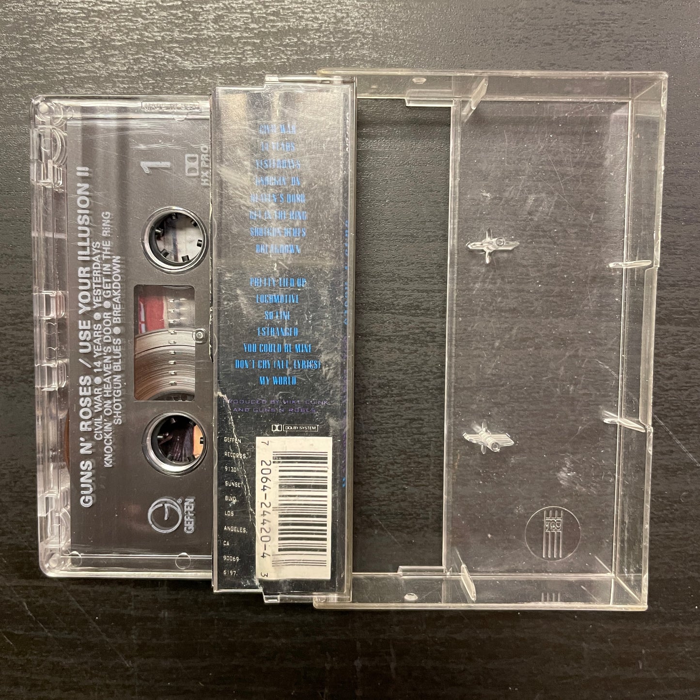 Guns N' Roses – Use Your Illusion II original cassette tape (used)
