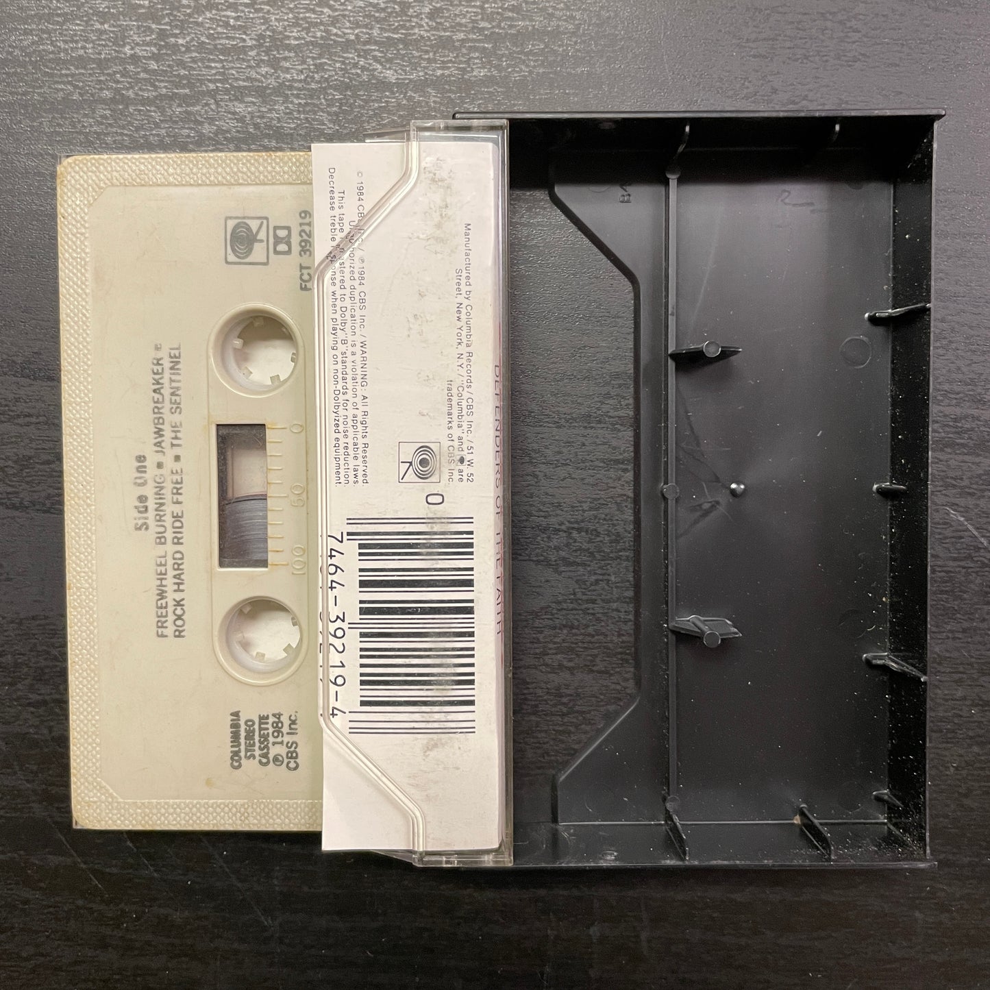 Judas Priest – Defenders Of The Faith original cassette tape (used)