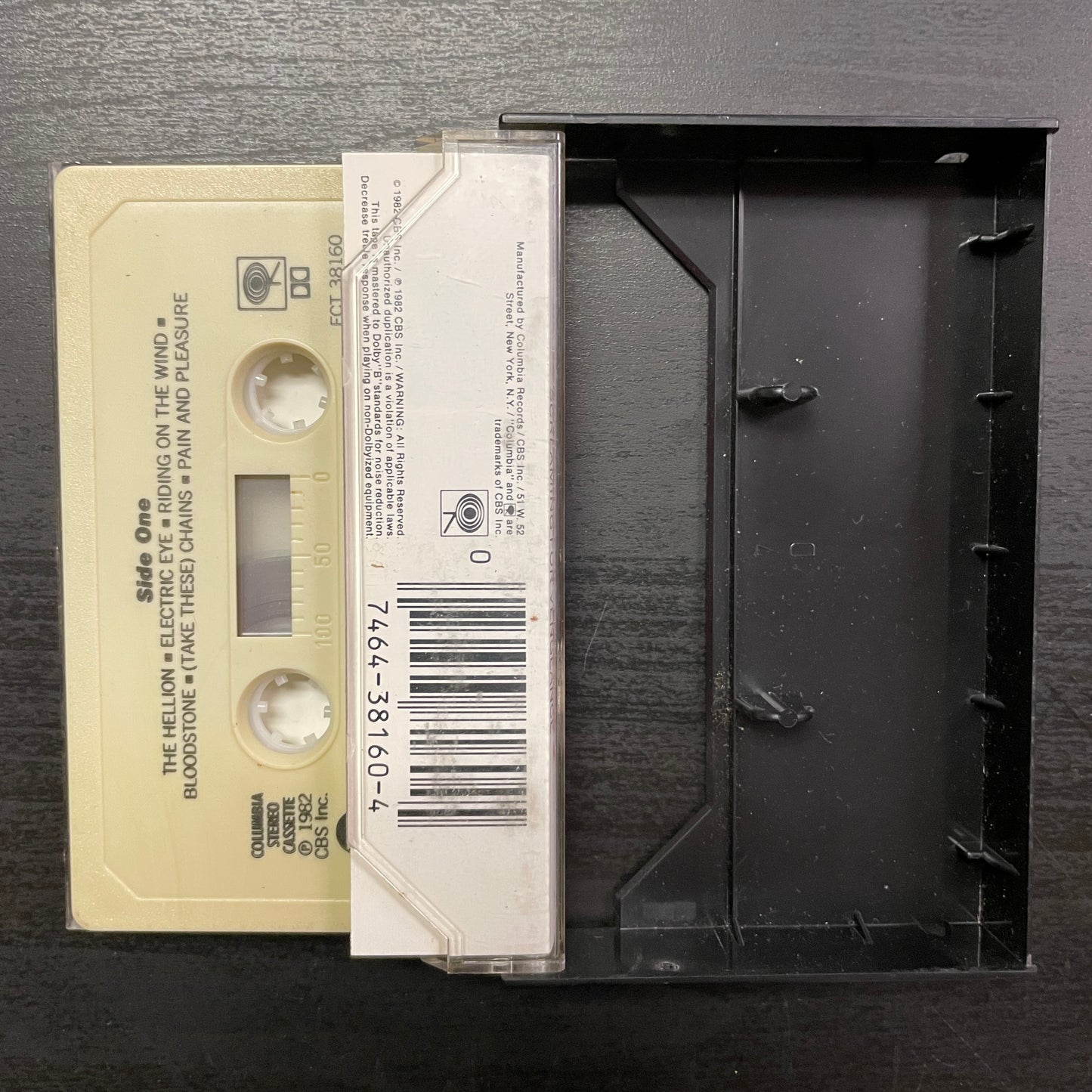 Judas Priest – Screaming For Vengeance original cassette tape (used)