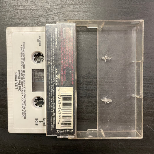 Lita Ford – Lita original cassette tape (used)