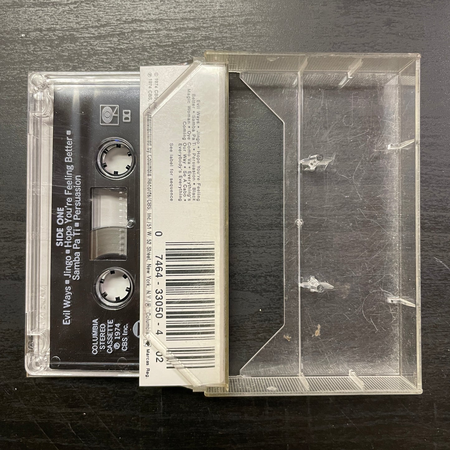 Santana – Santana's Greatest Hits original cassette tape (used)