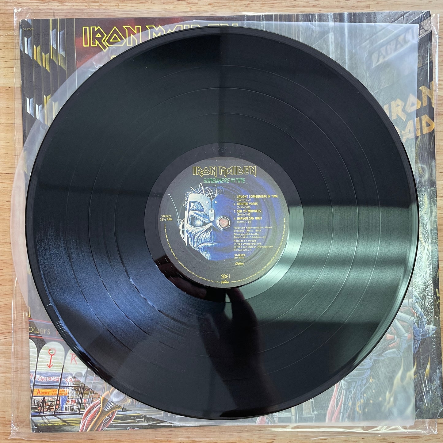 Iron Maiden - Somewhere in Time original LP (used)
