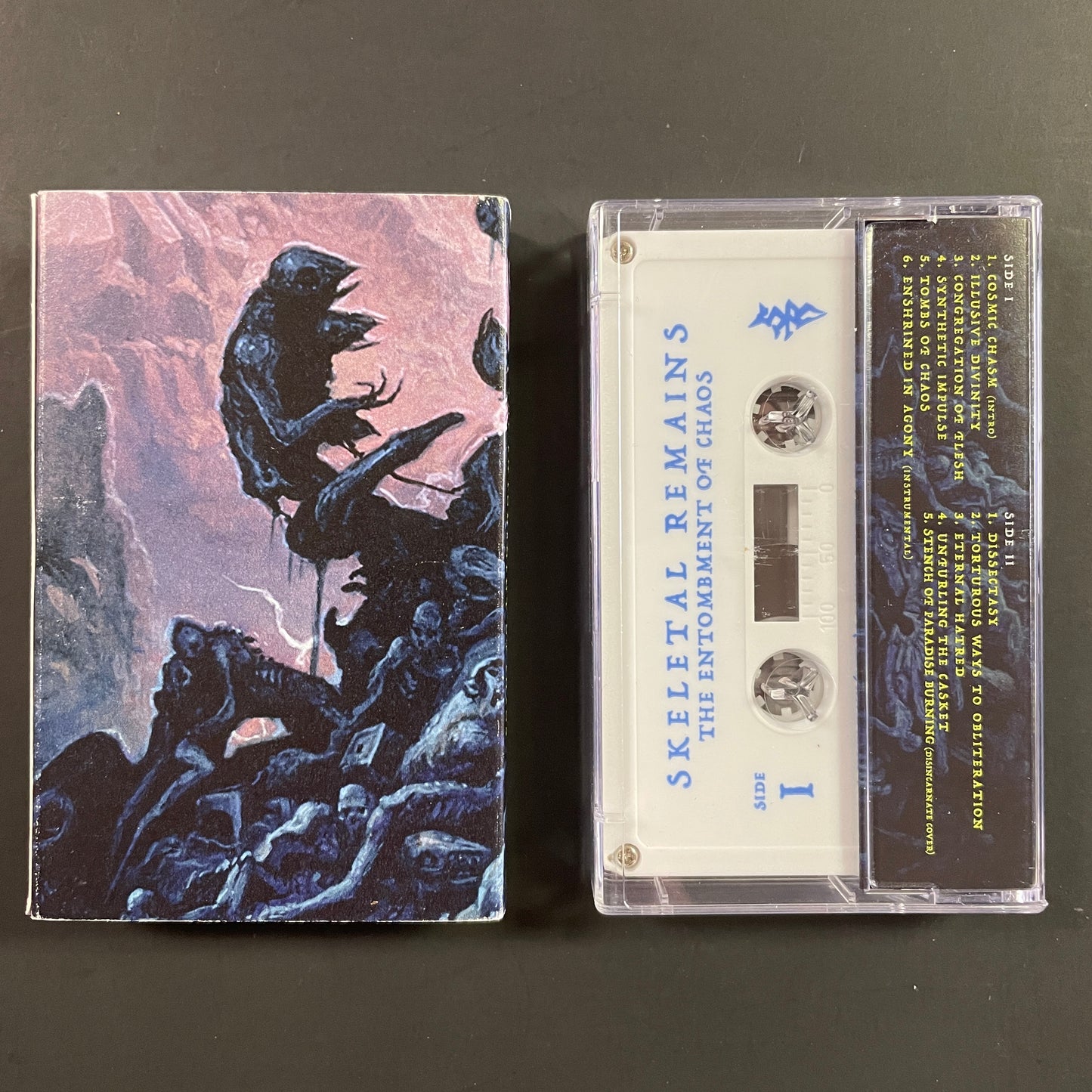 Skeletal Remains – The Entombment Of Chaos cassette tape (used)