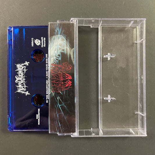 NunSlaughter / Kurnugia – The Halls Of Leviathan cassette tape (used)