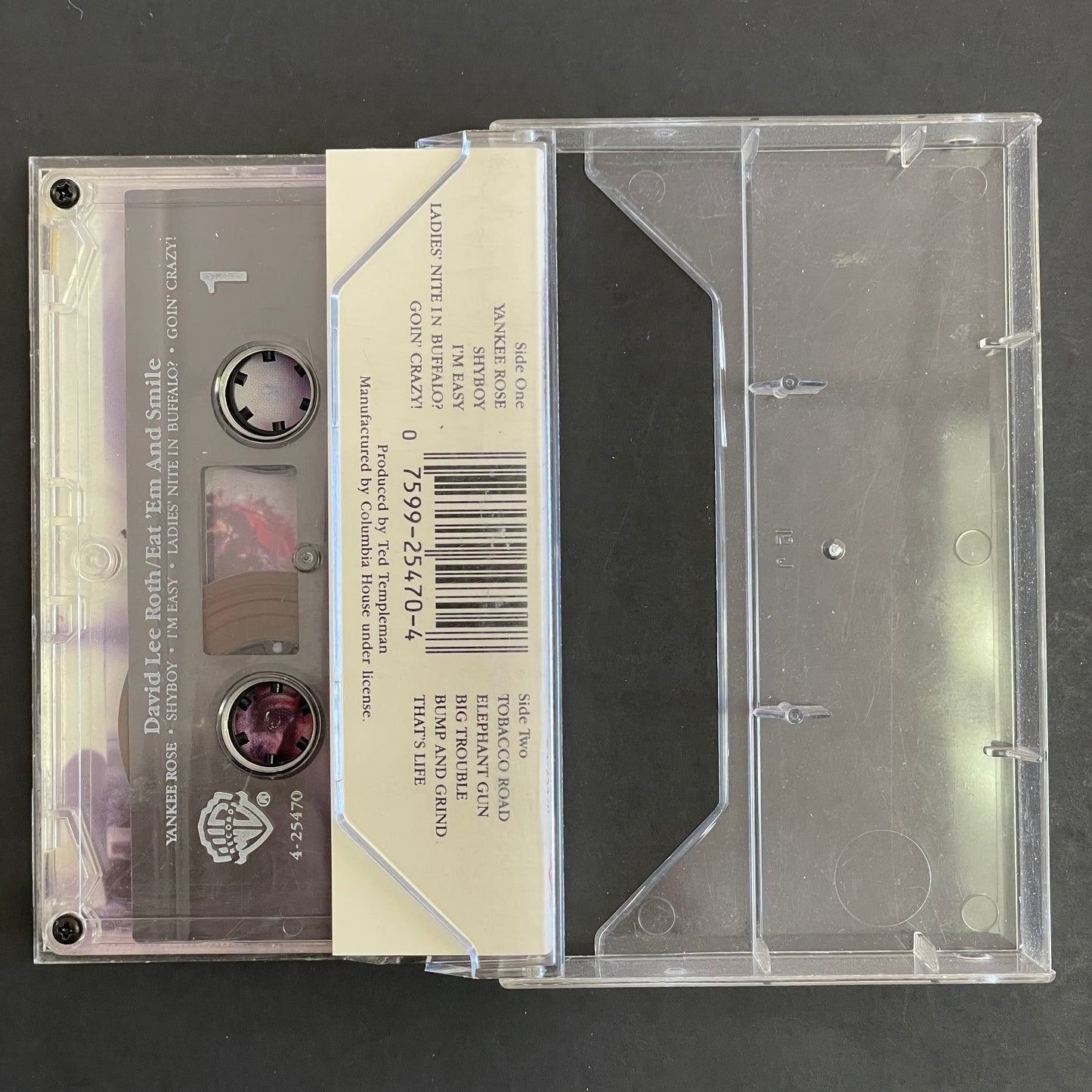 David Lee Roth – Eat 'Em And Smile original cassette tape (used)