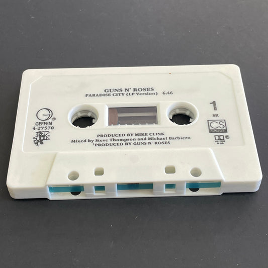 Guns N' Roses – Paradise City original cassette tape (used)