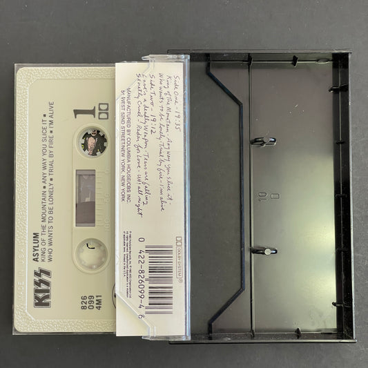 Kiss – Asylum original cassette tape (used)