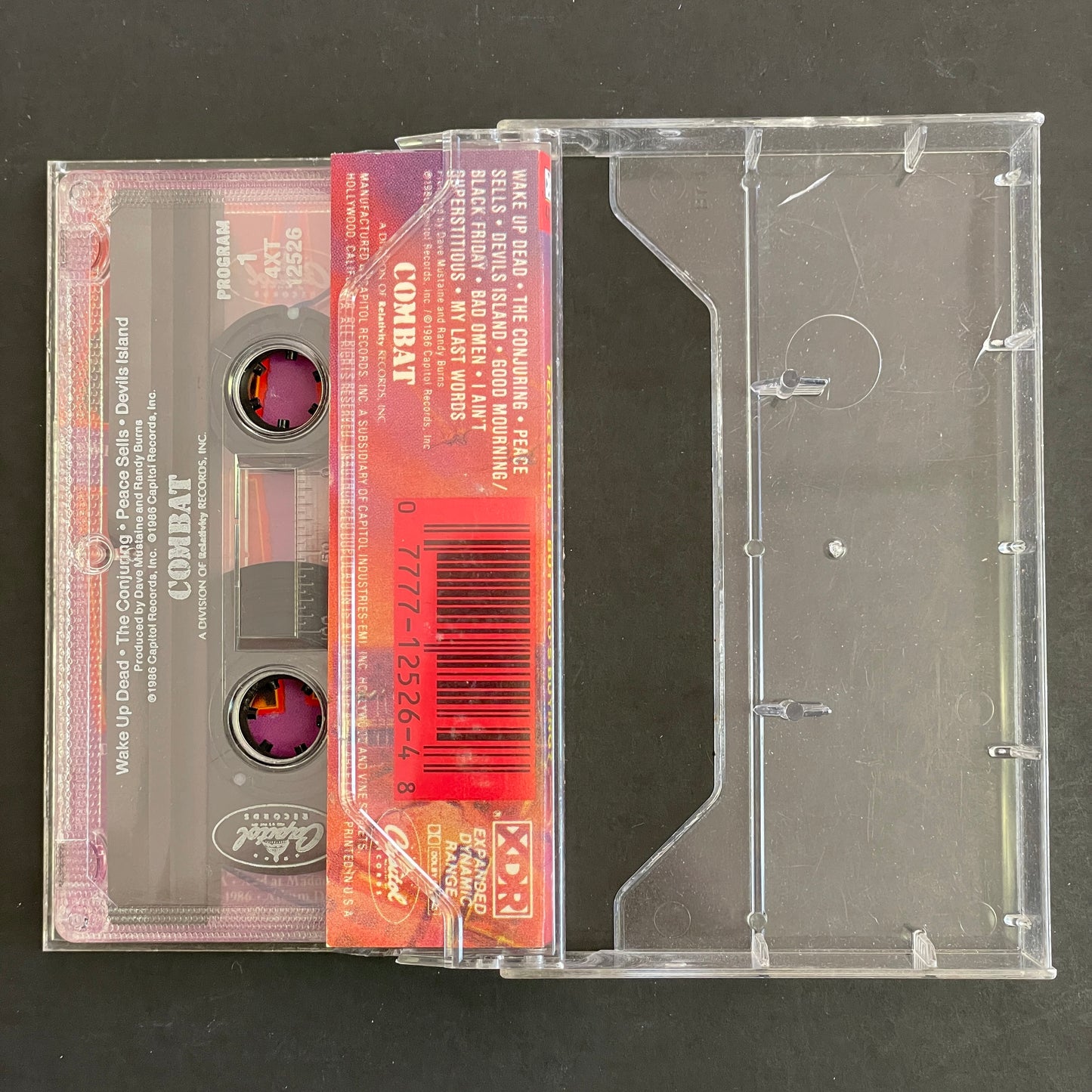Megadeth - Peace sells... But Who's Buying? original cassette tape (used)
