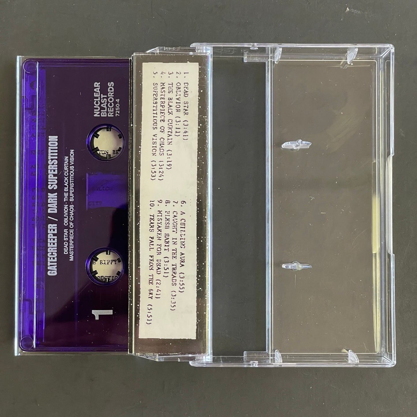Gatecreeper – Dark Superstition cassette tape (used)