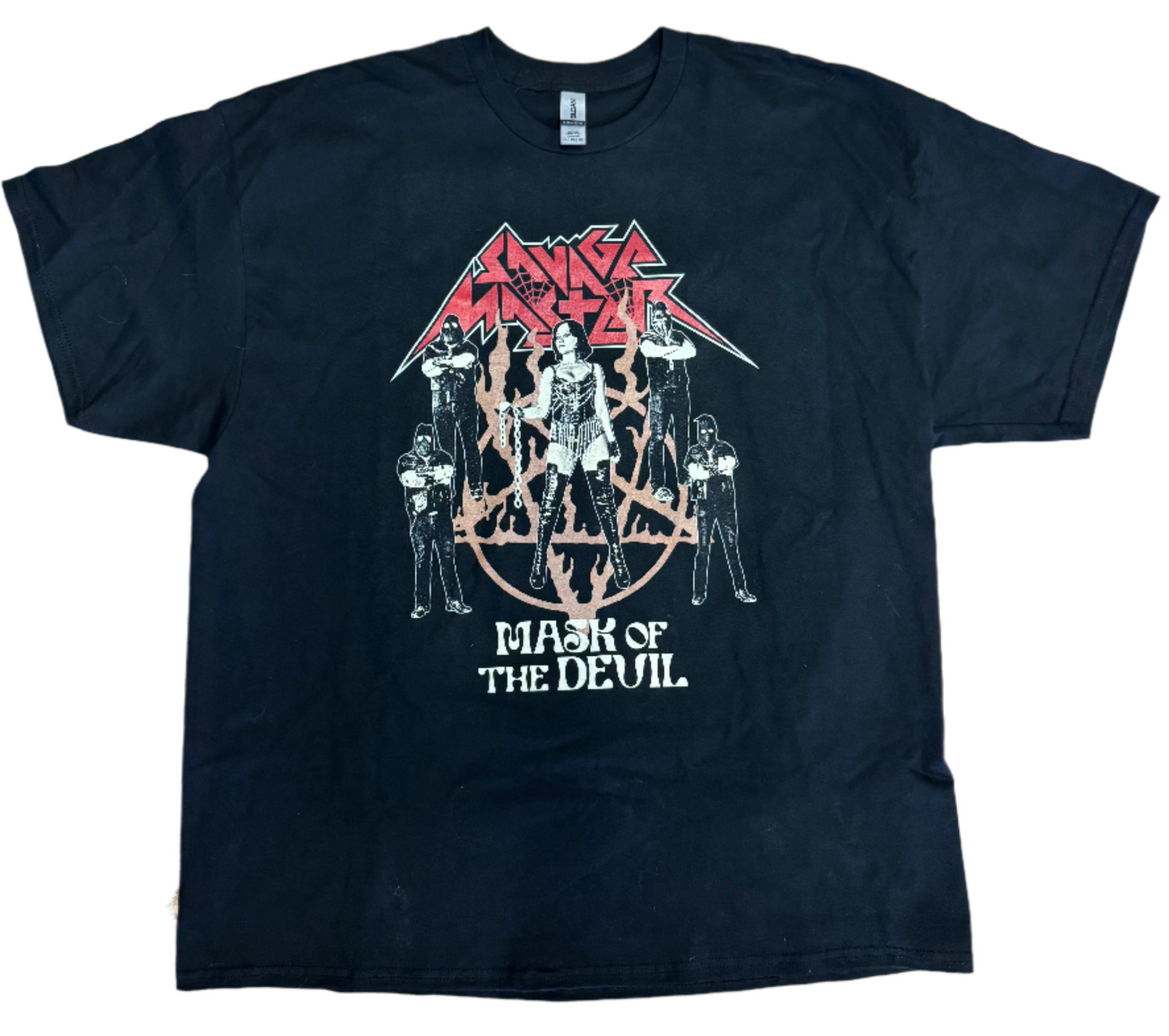 Savage Master - Mask of the Devil T-shirt size 2XL (used)