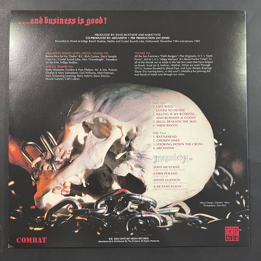 Megadeth - Killing Is My Business... And Business Is Good! LP (used)
