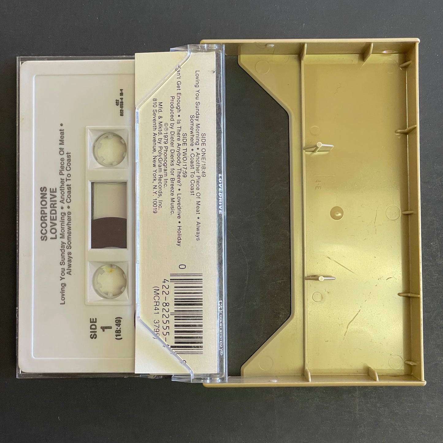 Scorpions – Lovedrive cassette tape (used)
